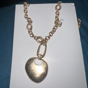 Torrid Gold Necklace with Pendant